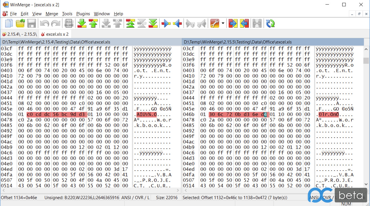 文件夹对比差异【WinMerge 2.16.40 多语便携】